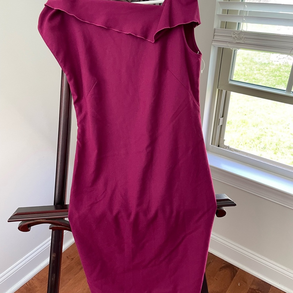 Brand New With Tags Tahari Lizette Dress. Elderberry. Size 6. Reg Price $248!!!